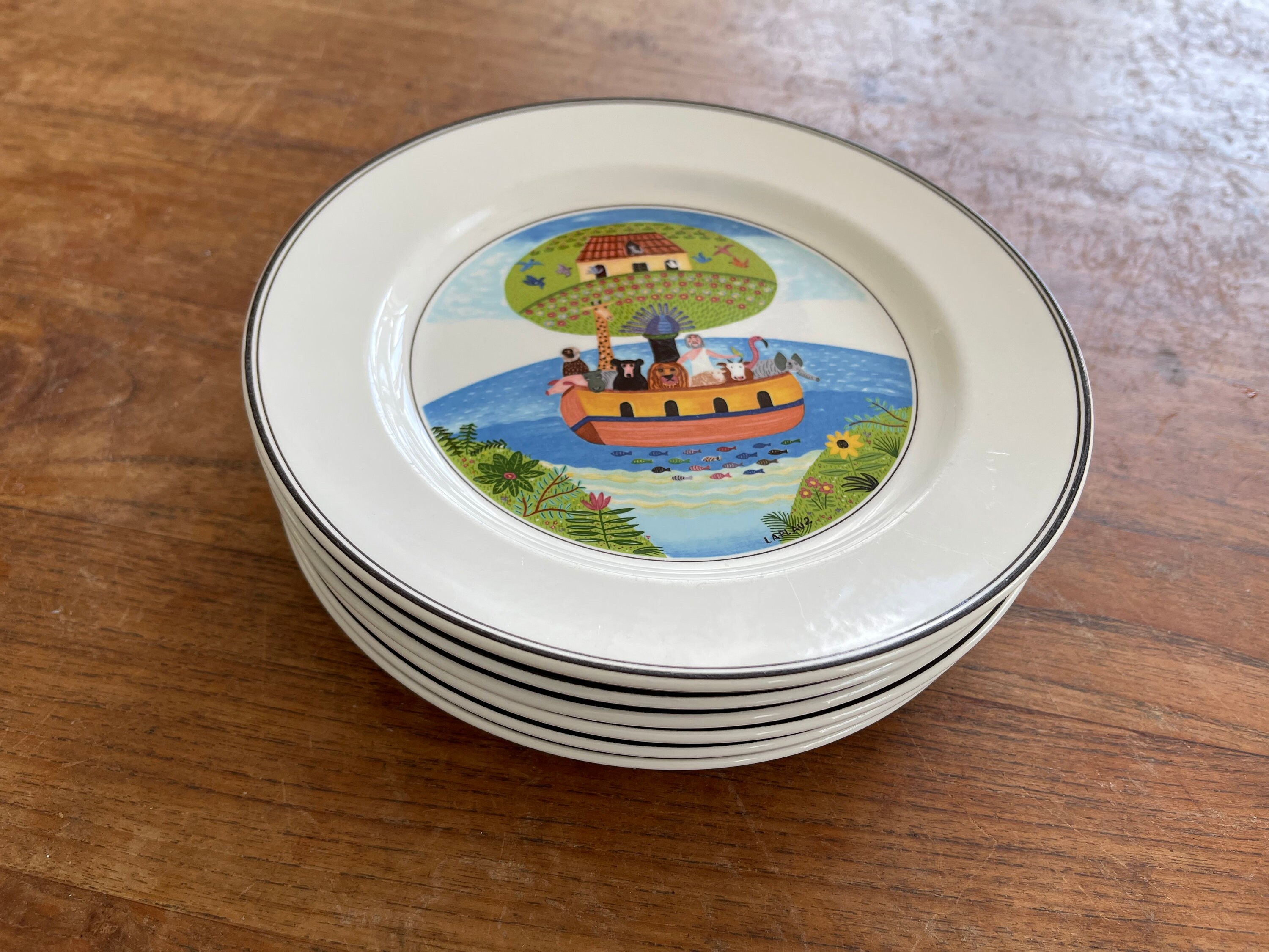 レア❗️ビレロイ&ボッホ Design Naif プレート ビレロイ&ボッホ - 【レア美品】ビレロイ＆ボッホ☆ナイーフ☆手付き