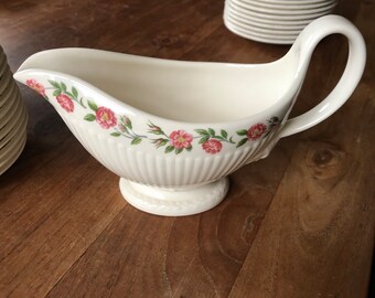 Wedgwood vintage di Etruria & Barlaston Rosalind Salsiera/Salsiera-Salsa Salsiera -prodotto in Inghilterra- Raro