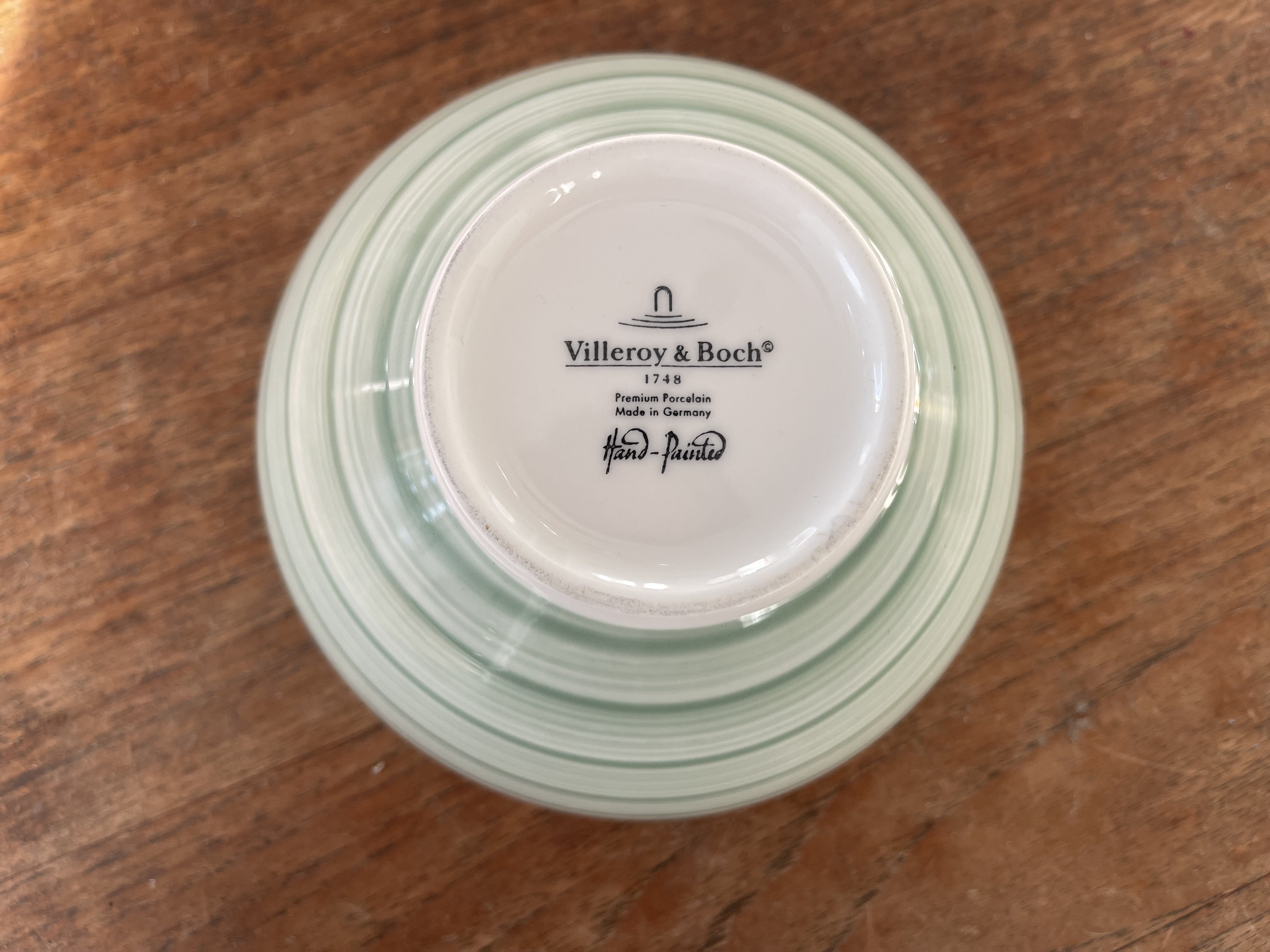 ドイツVilleroy&Bochのシリアルボウル 値下げしました！ ゴージャスなヴィンテージ Villeroy & Boch - Artesano Nature Green