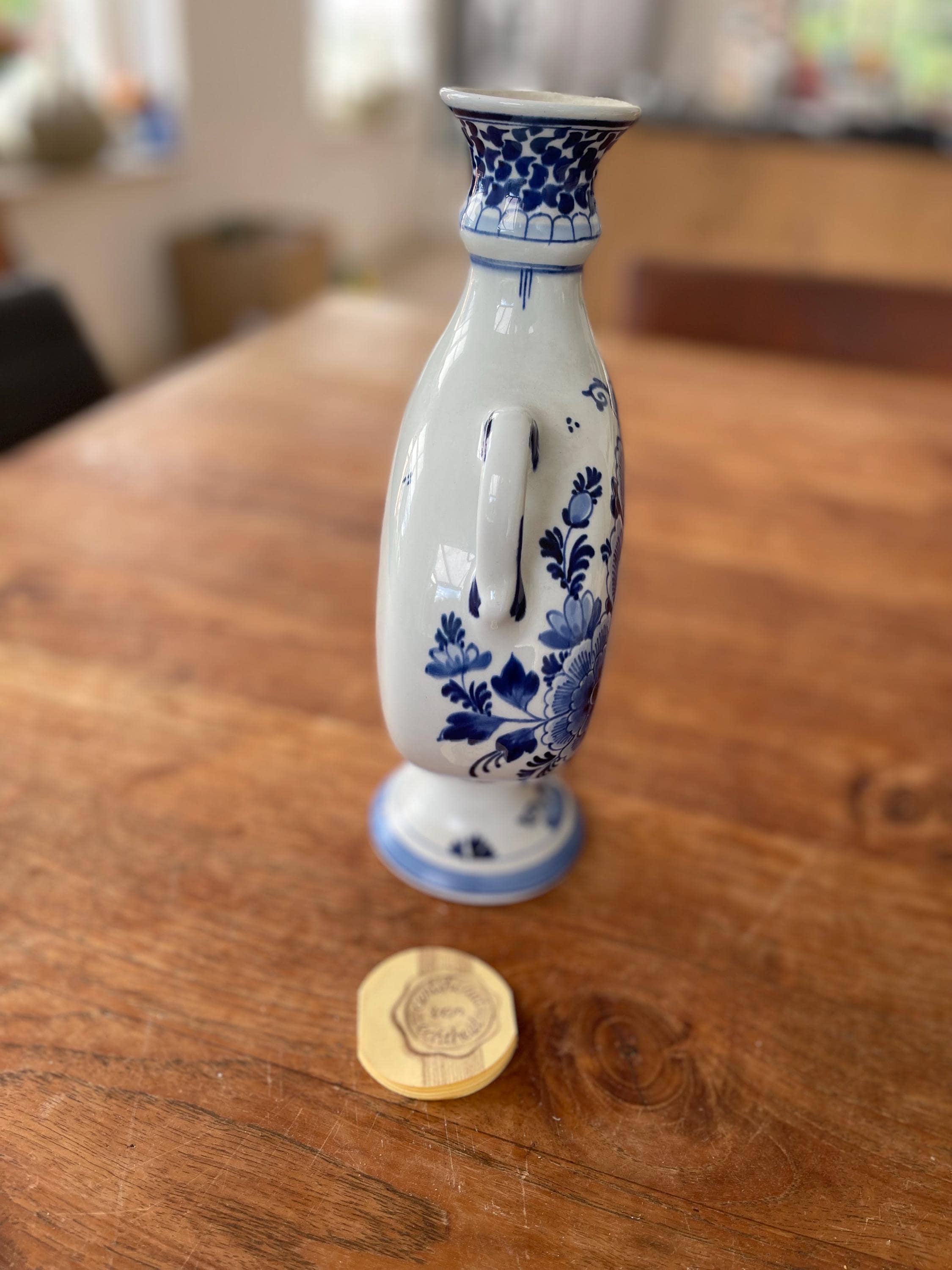 ロイヤルデルフトウェアの豪華な花瓶「De Porceleyne Fles」デルフト
