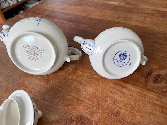Villeroy & Boch Vieux Luxembourg Théière En Porcelaine 1,1 L – Élégance Classique Pour Vos Infusions
