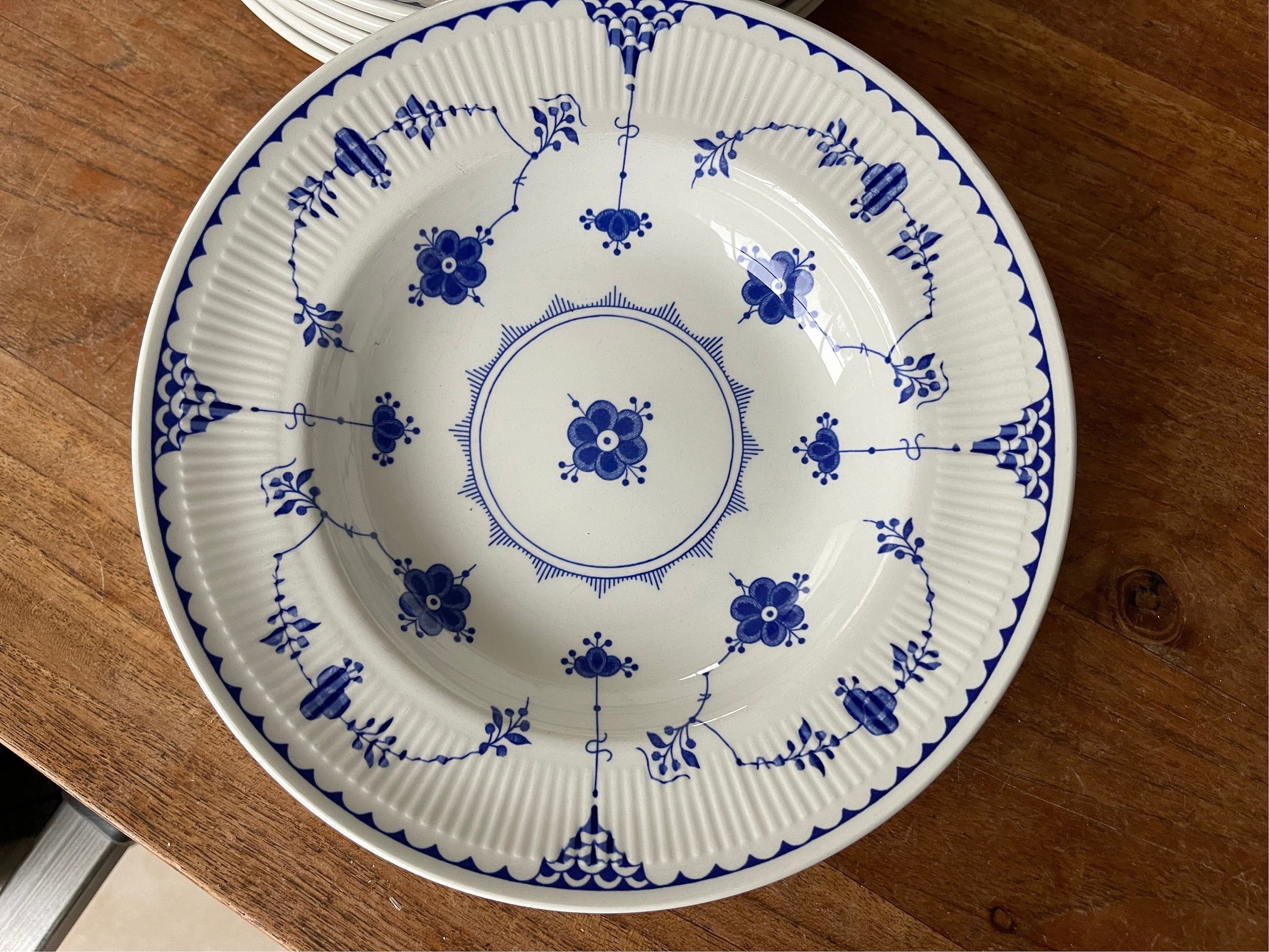 Masons Denmark Blue Plates - Etsy