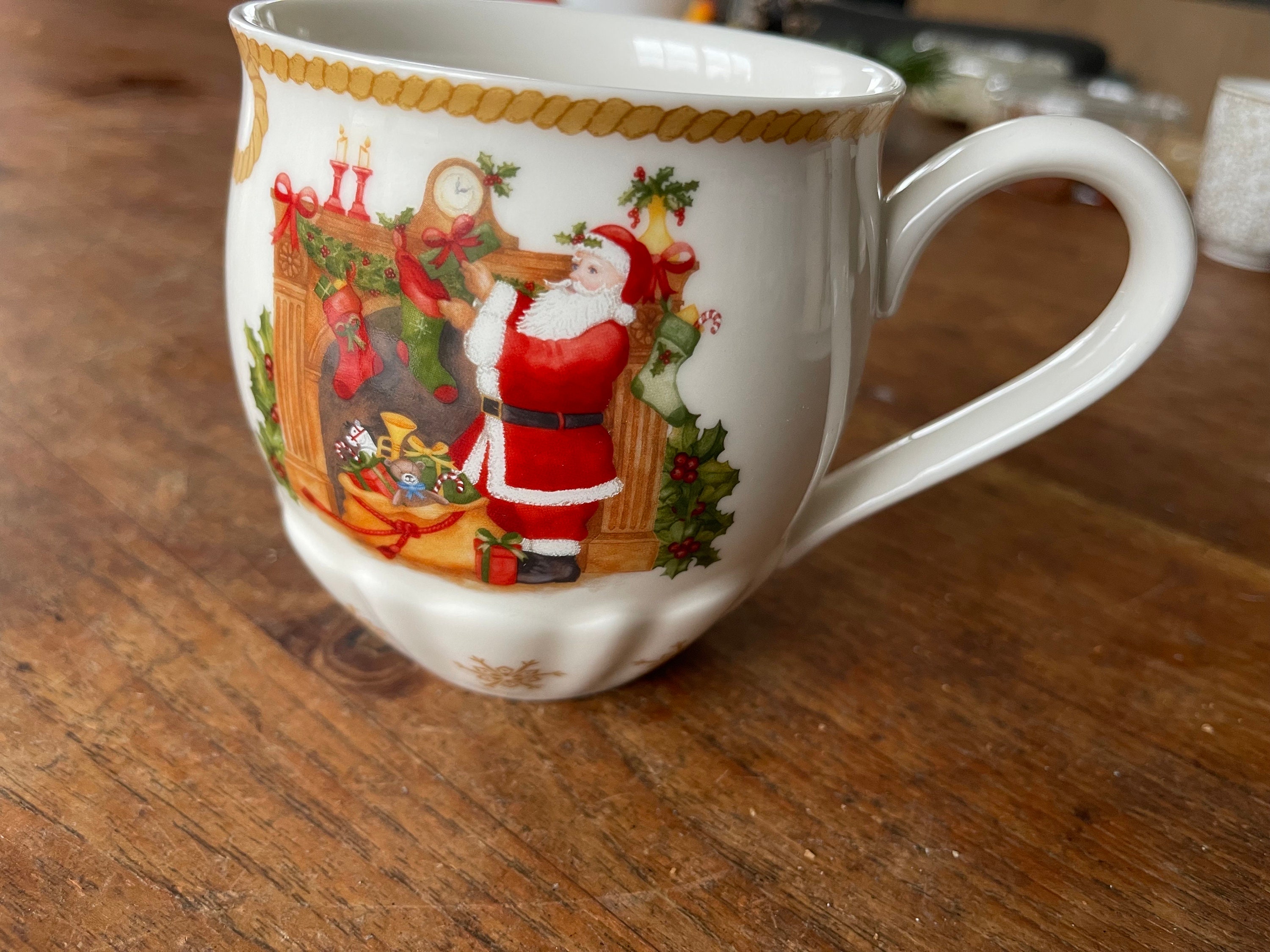 クリスマス Villeroy & Boch Christmas Cup Villeroy & Boch - 2022 Edition Christmas Annual Mug - 14.5 x