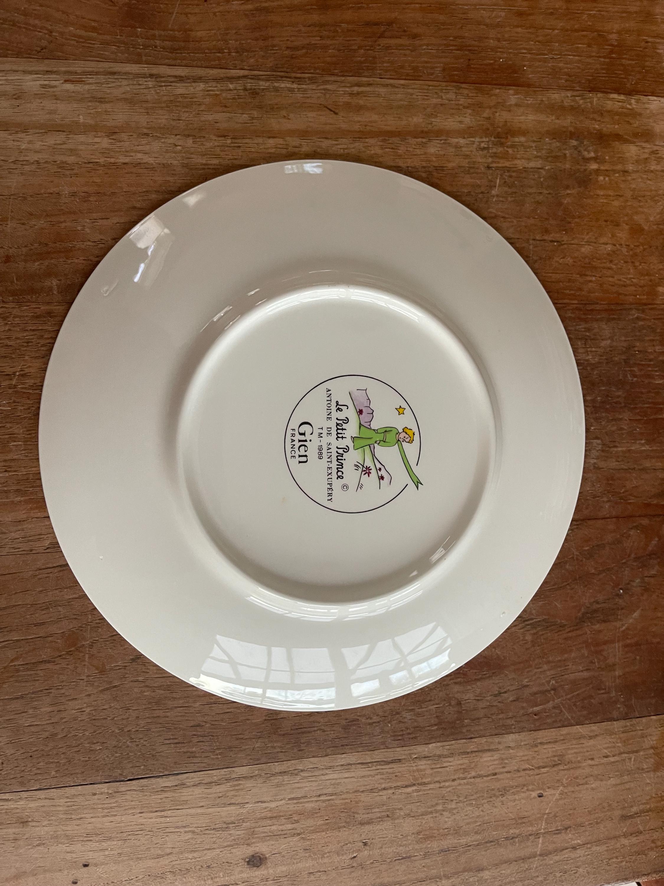 A Gorgeous Faiencerie De Gien France Le Petit Prince Coupe Plate