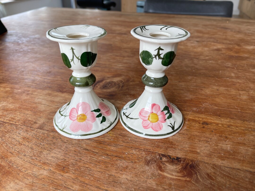 Set of 2 Beautiful Villeroy and Boch Germany Wild Rose/wildrose ...