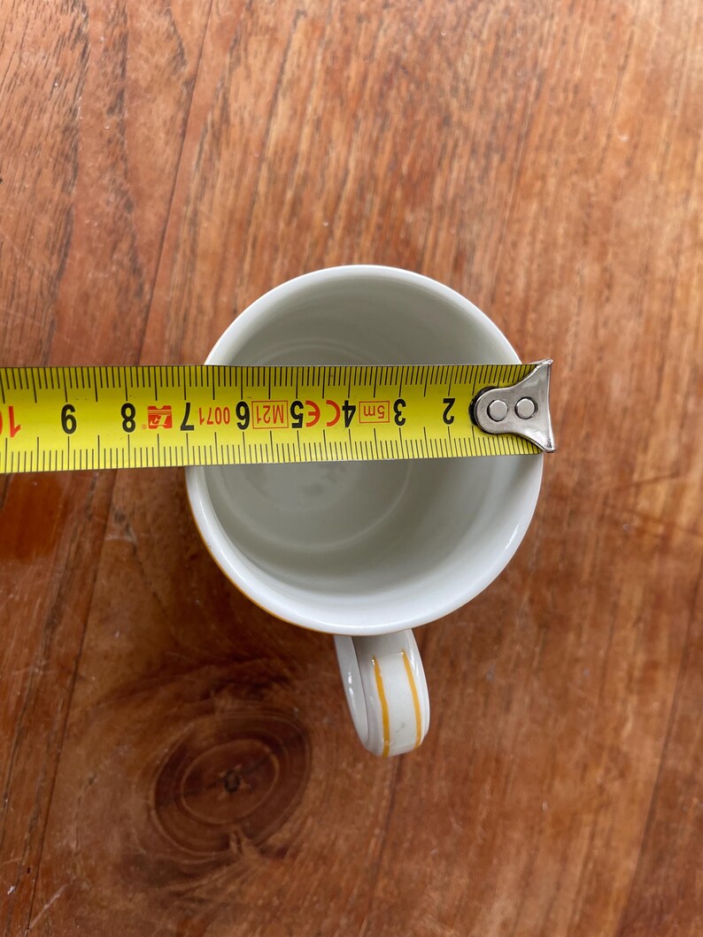 A Villeroy & Boch basket Tall Teacup or Coffeecup and Saucer
