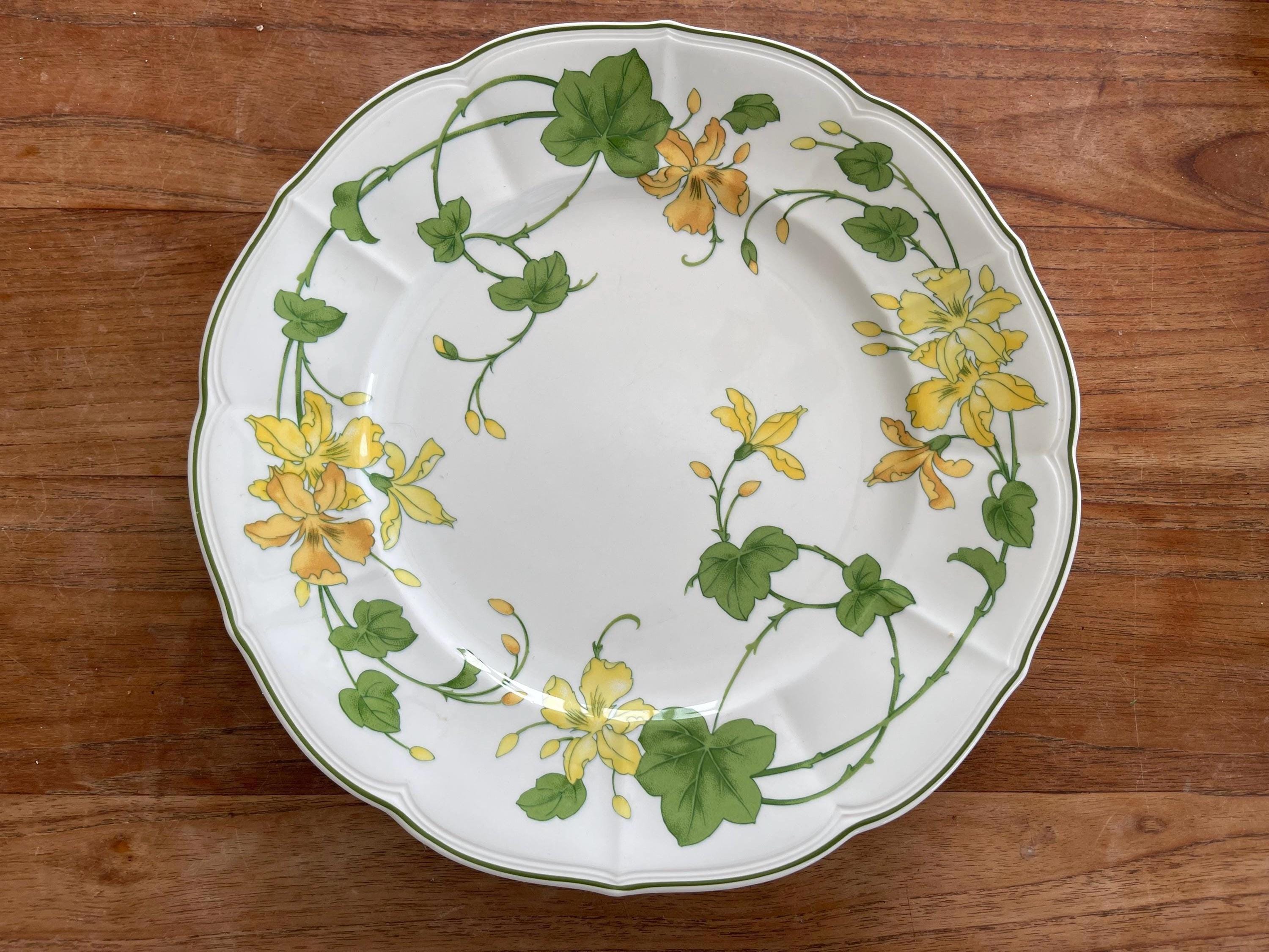 ゴージャスなビレロイ＆ボッホ「ゼラニウム マルバ」ラージディナー