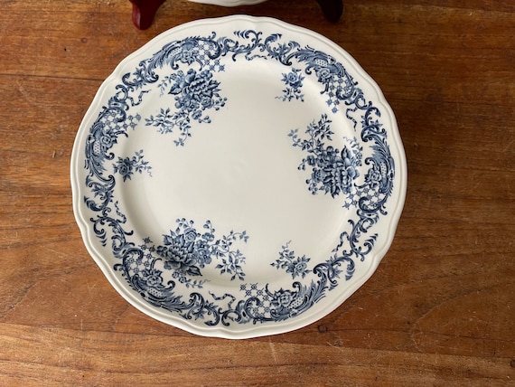 【値下げ】VILLEROY＆BOCH ビンテージ 大皿 ゴージャスなヴィンテージ Villeroy & Boch ヴァレリア ブルー