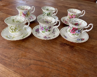 Royal Albert Flower of the Month Series. Your Choice. - Etsy