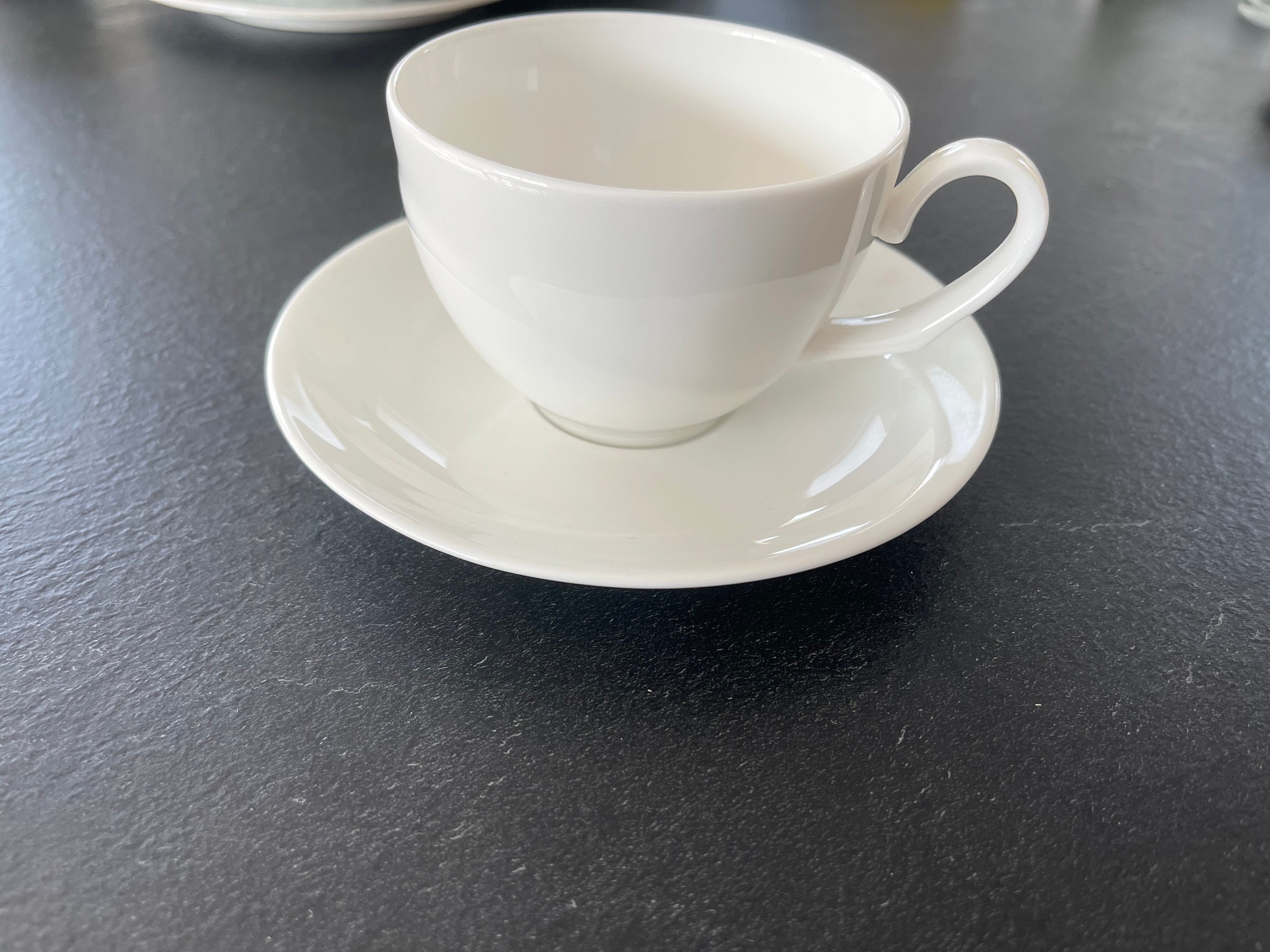 VÄRDERA Tazza da caffè con piattino, bianco - IKEA Italia