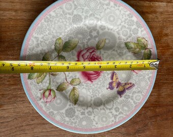 Set of 2 Beautiful Villeroy & Boch- Rose Cottage Breakfast Plate