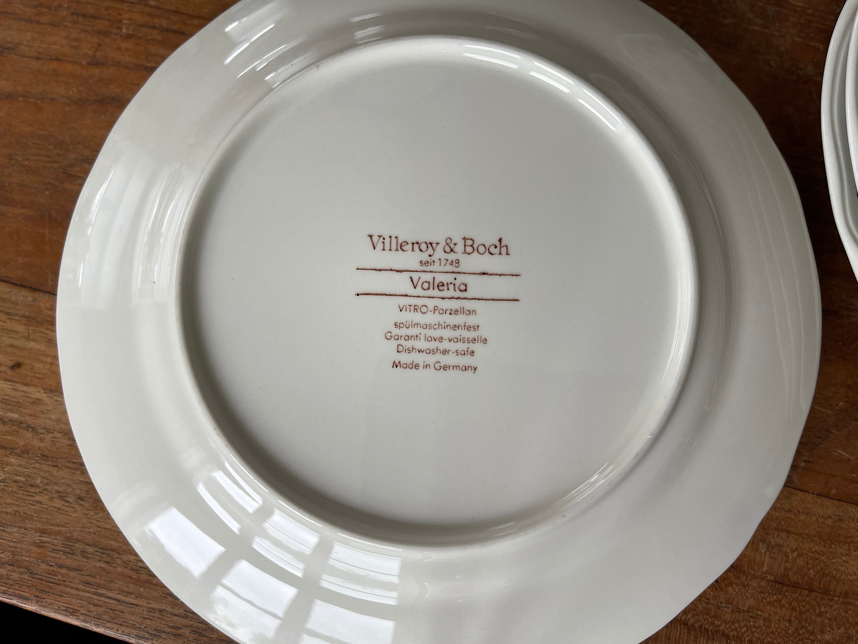 ゴージャスなヴィンテージ Villeroy & Boch ヴァレリア ブルー