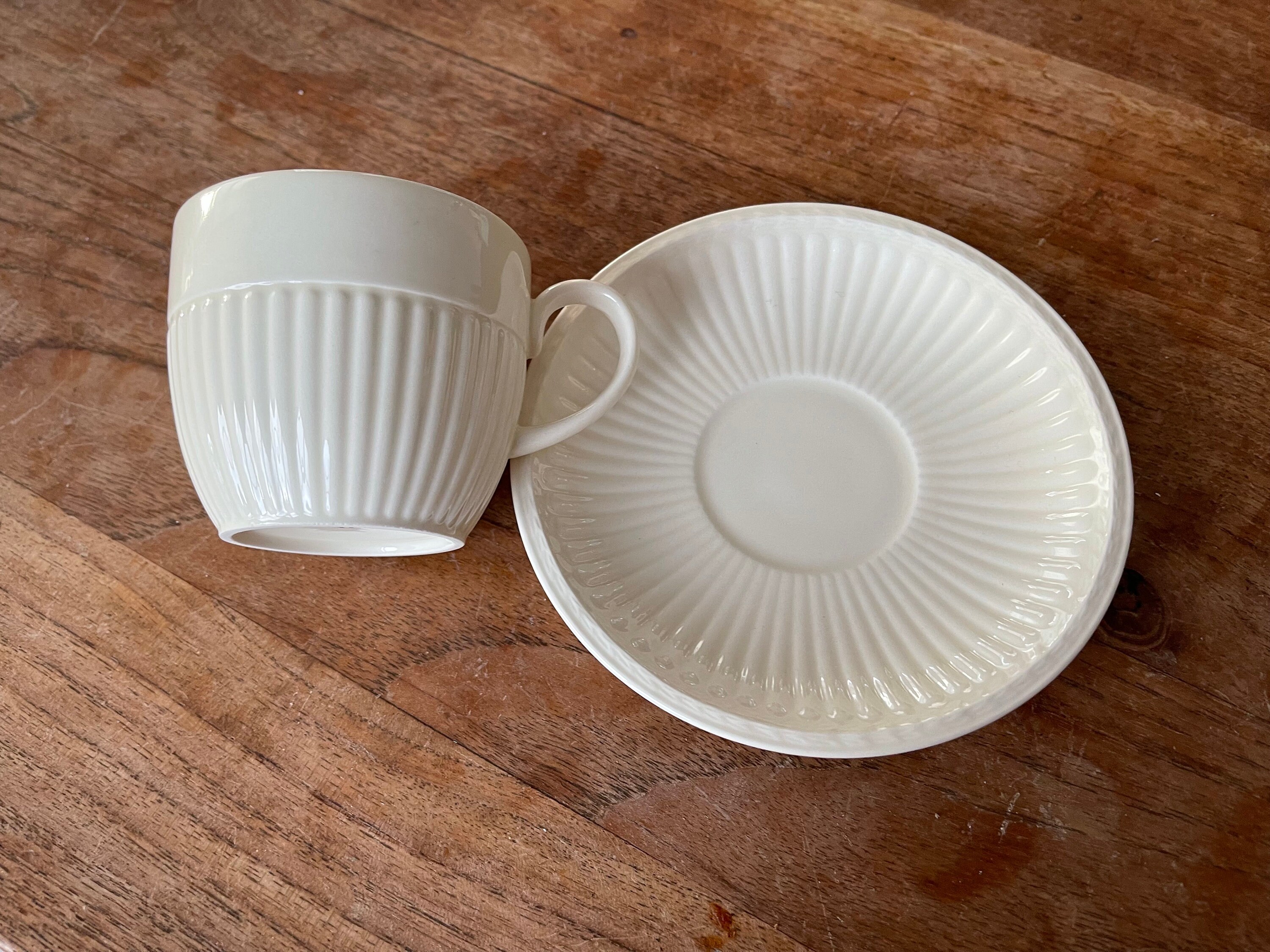 A Gorgeous Wedgwood Queen's Ware Edme Elegant Coupe Teacup