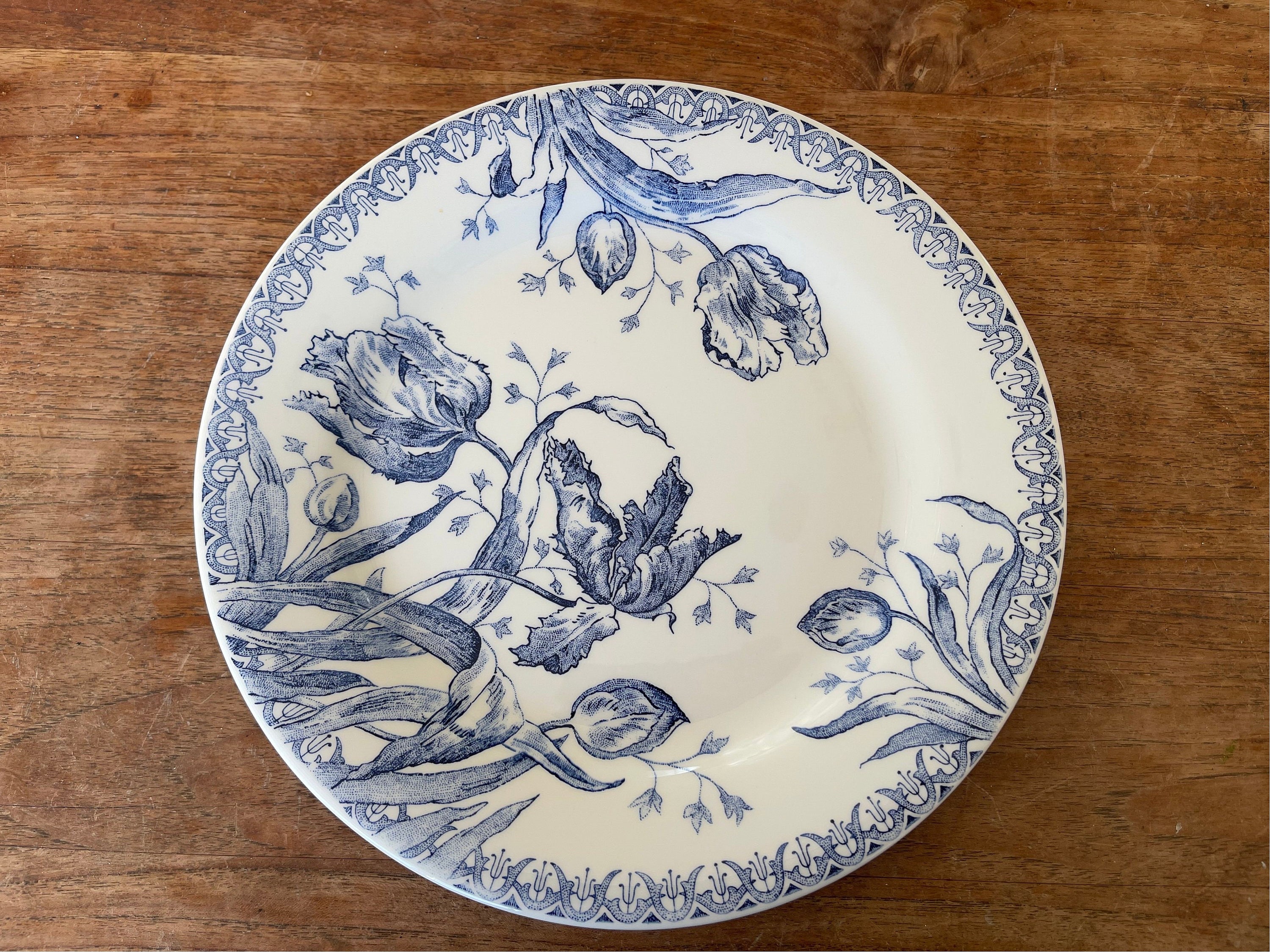 希少品】フランス製 ジアン☆LE HOUX☆豪華なパーティプレート