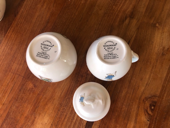 ウェッジウッド ミルクポット　シュガーポット Wedgwood (ウェッジウッド) シュガーポット キャンドルライト