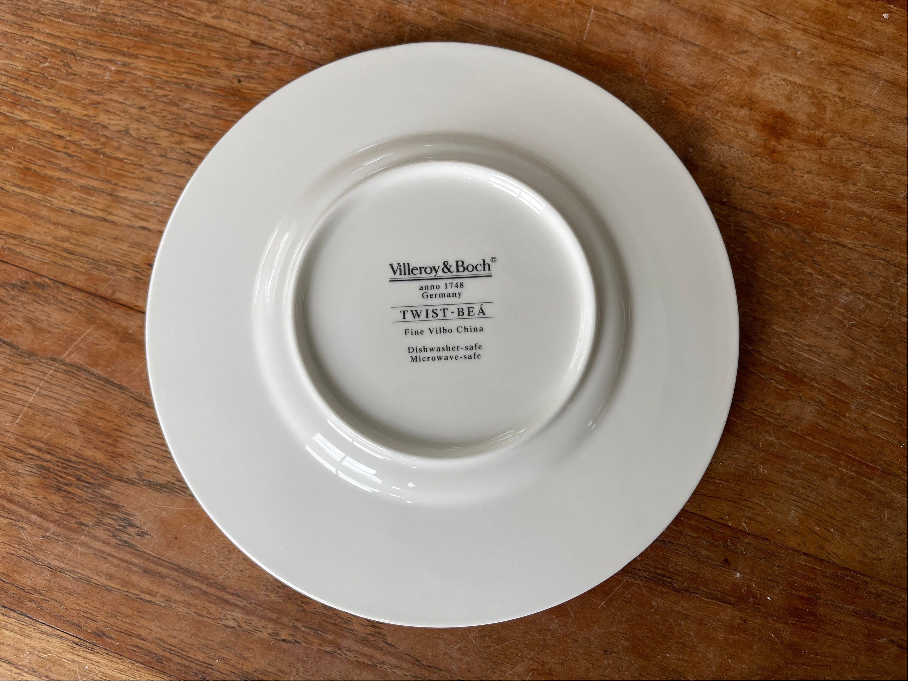 Lot de 6 Villeroy & Boch Design Naif Design Grande assiette plate