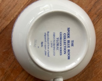 スポード ブルールームコレクション「フローラル」ジョージアン