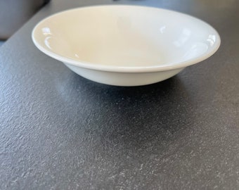 A Wedgwood Bone China-White China Ontbijtgranen Kom/Schaaltje- 6" Breakfast Cereal Bowl- 15,5cm-made in England- Rare