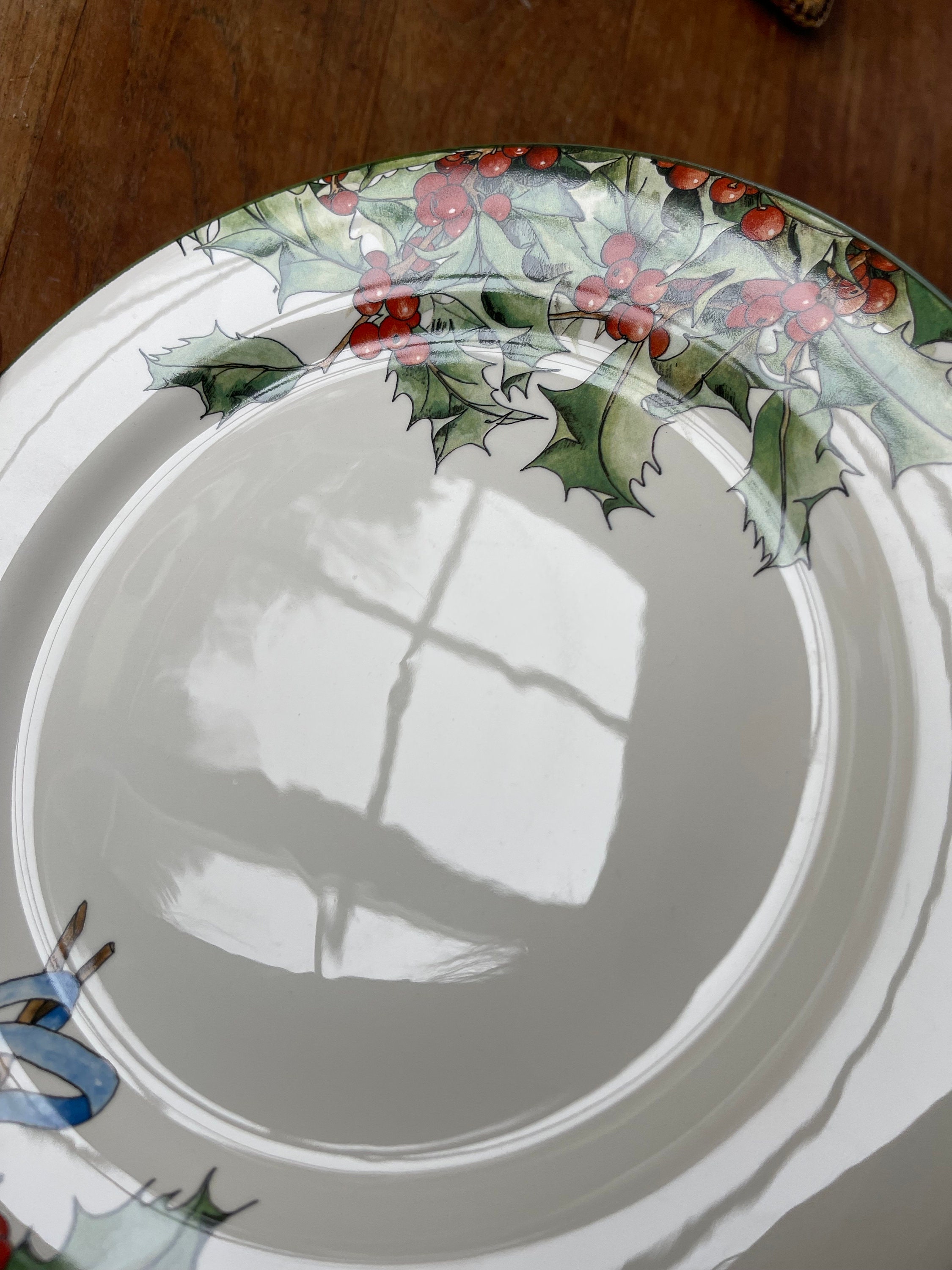 豪華 ファイアンスリー・ド・ジアン・フランス-Le Houx-クリスマス