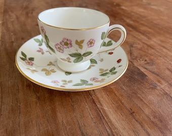 ウェジウッド ＝ 豪華金彩 Old Cup&Saucer&Plate = Y1814= (1級