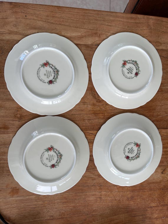 Assiette à Pain Seltmann Weiden Marie-Luise - Porcelaine Multicolore Décorative