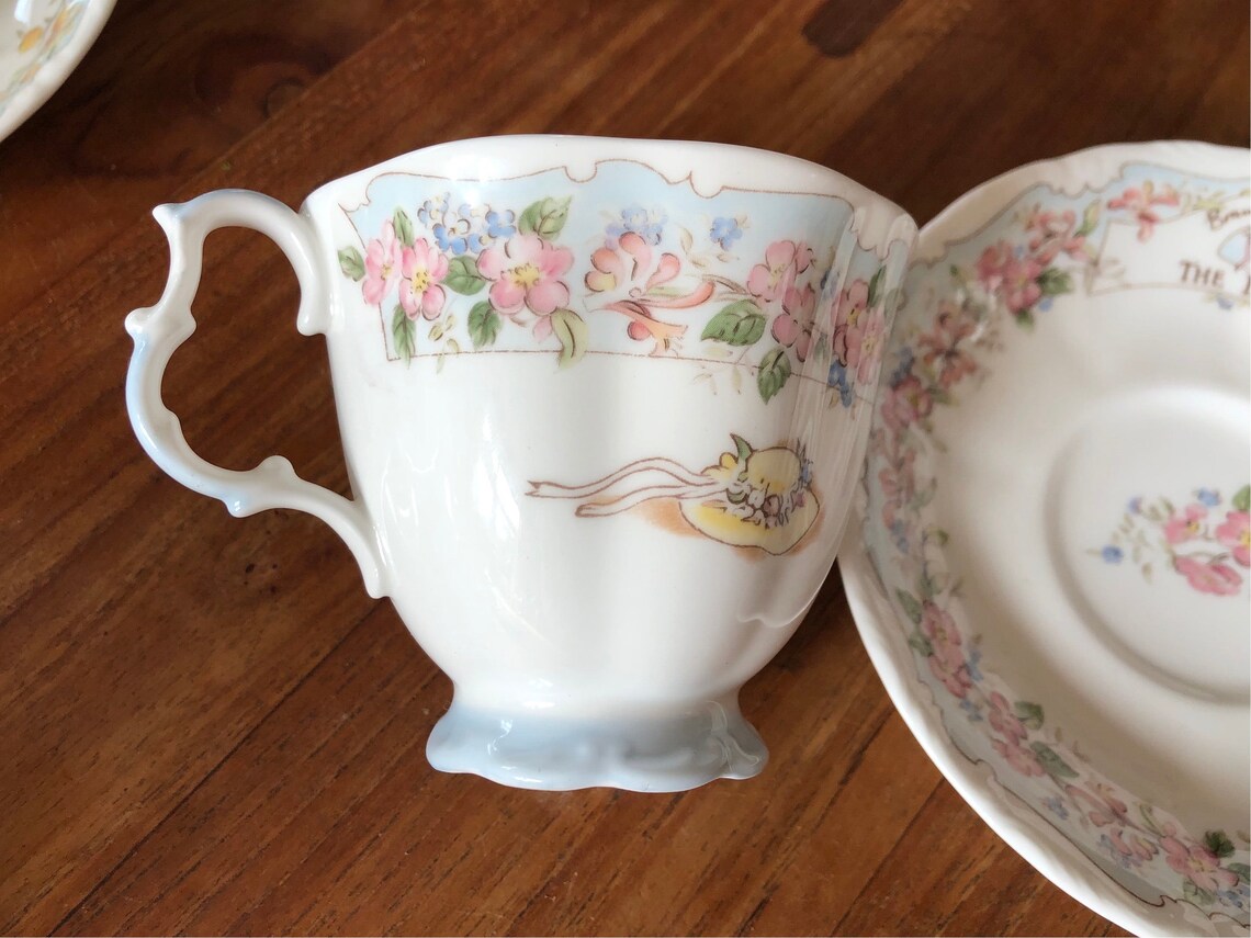 Vintage A Rare Royal Doulton Brambly Hedge Tea Cup and Saucer Etsy