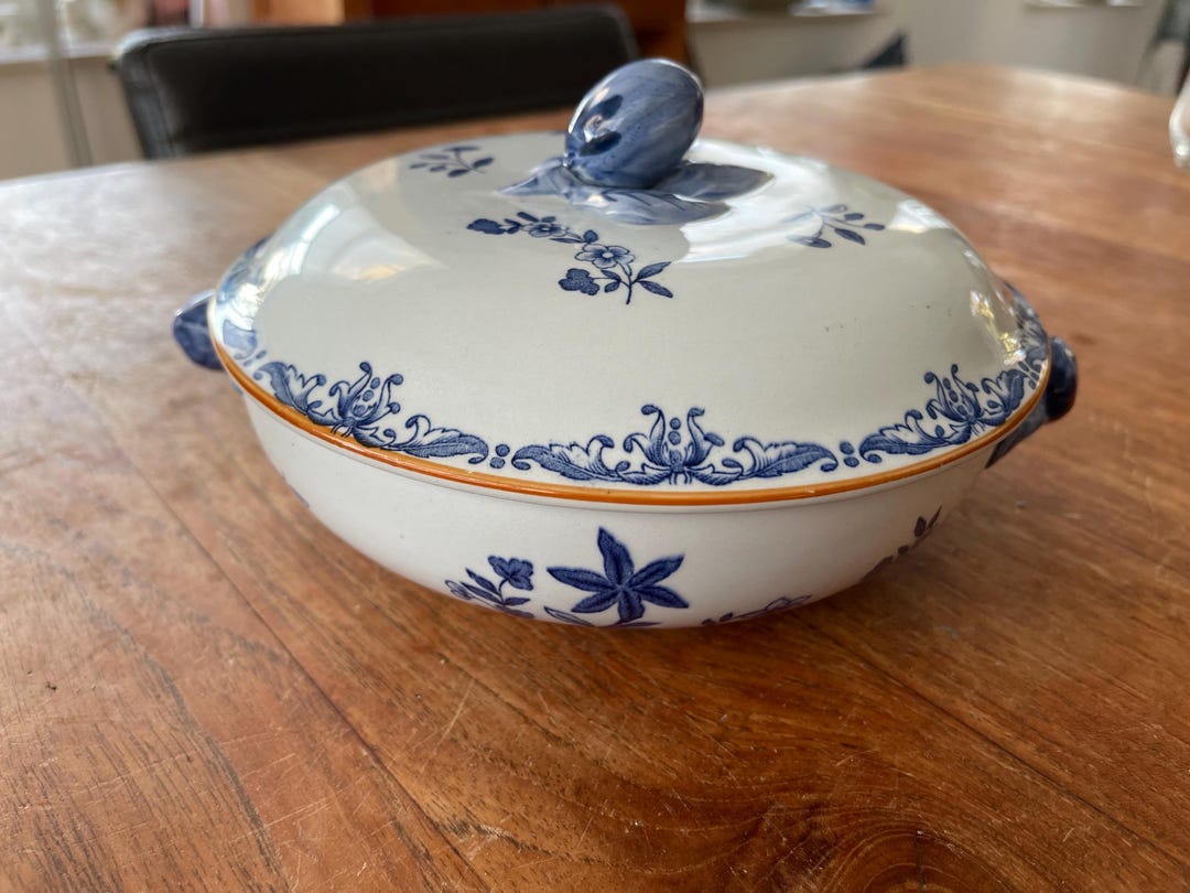 A Gorgeous Rörstrand Ostindia/east Indies-swedish Covered Dish/terrine ...
