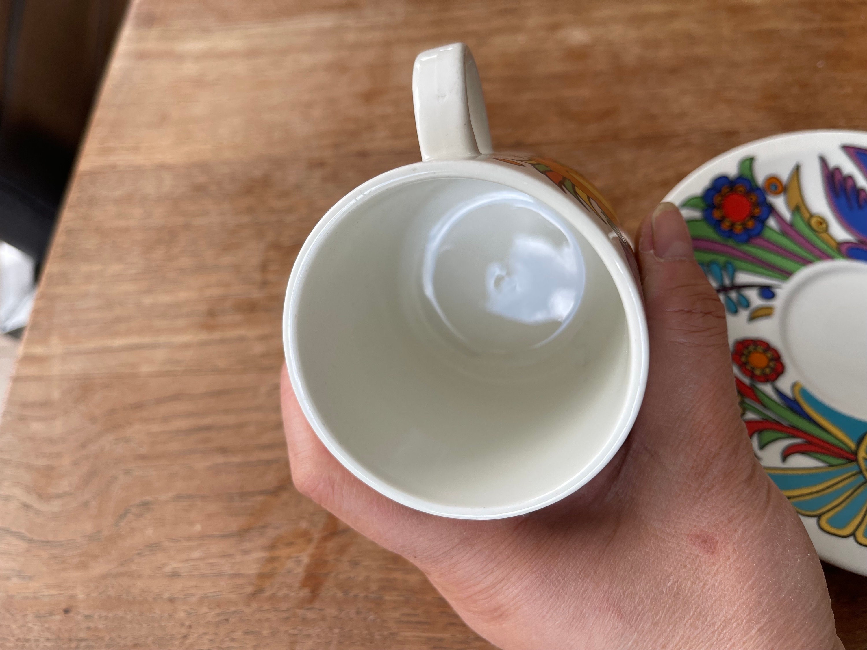 ゴージャスなヴィンテージ Villeroy & Boch アカプルコ ハイカップ