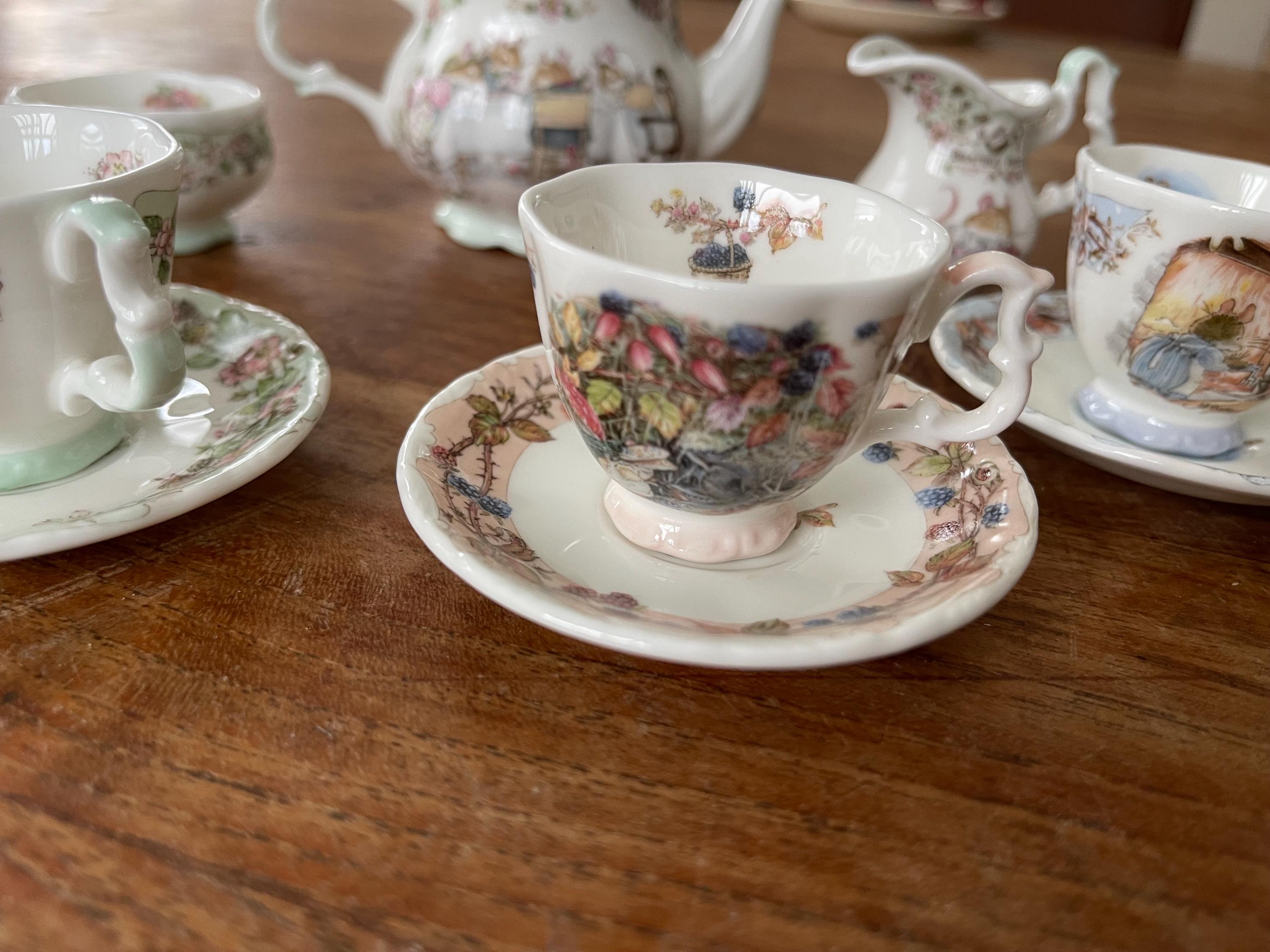 A Gorgeous Royal Doulton Brambly Hedge-jill Bar Clamp