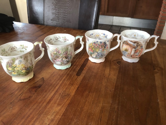 ロイヤルドルトン ブラムリーヘッジ カップ/マグカップ 4個セット 