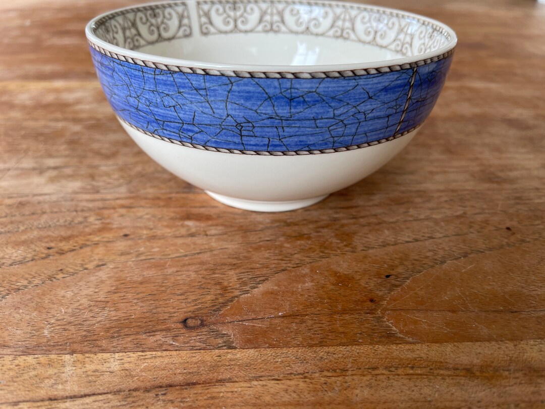 Wedgwood Queen's White Cereal Bowl - Classic English Fine China Bowl