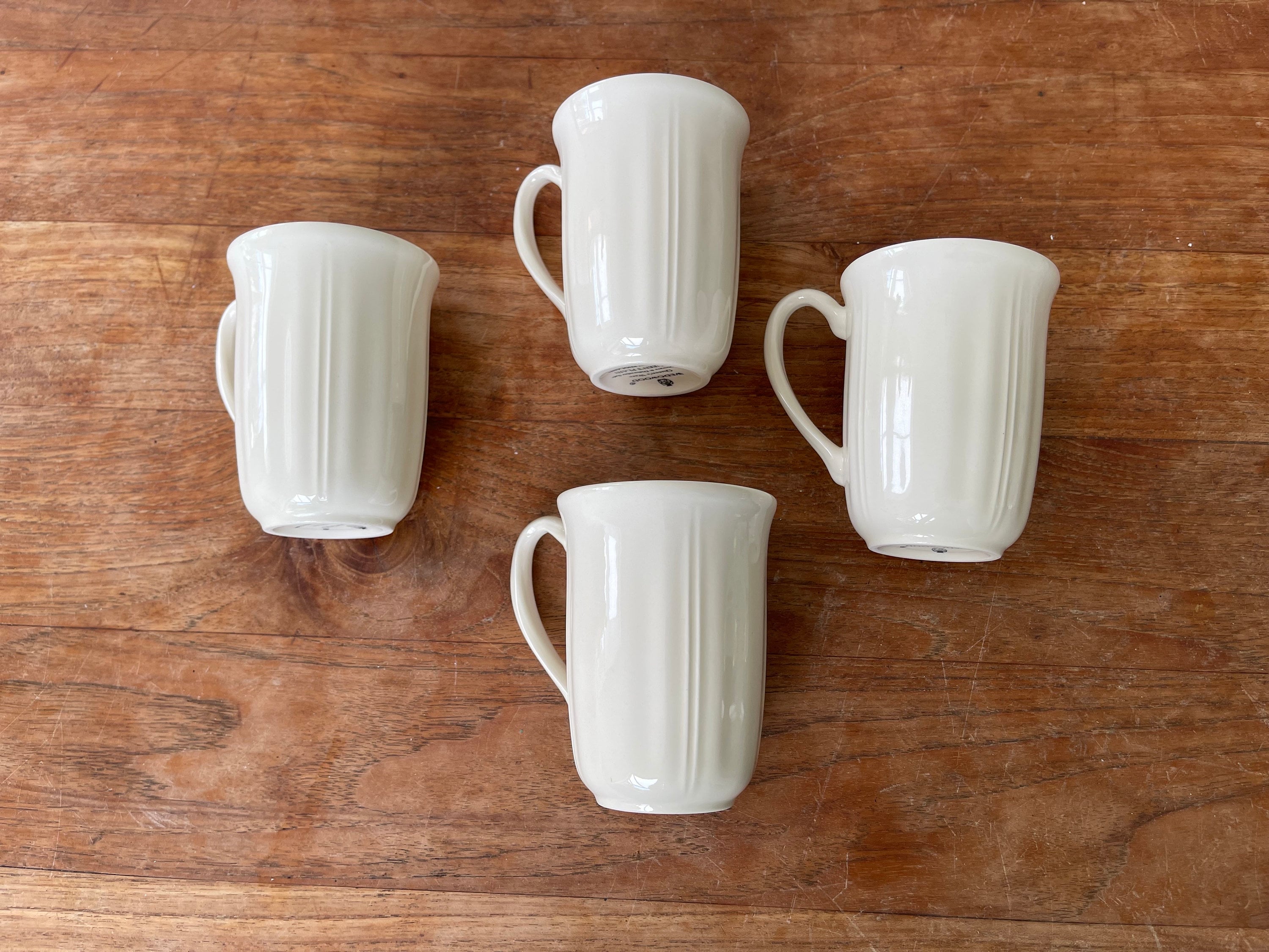 エレガントなウェッジウッド クイーンズウェア 4 個セット