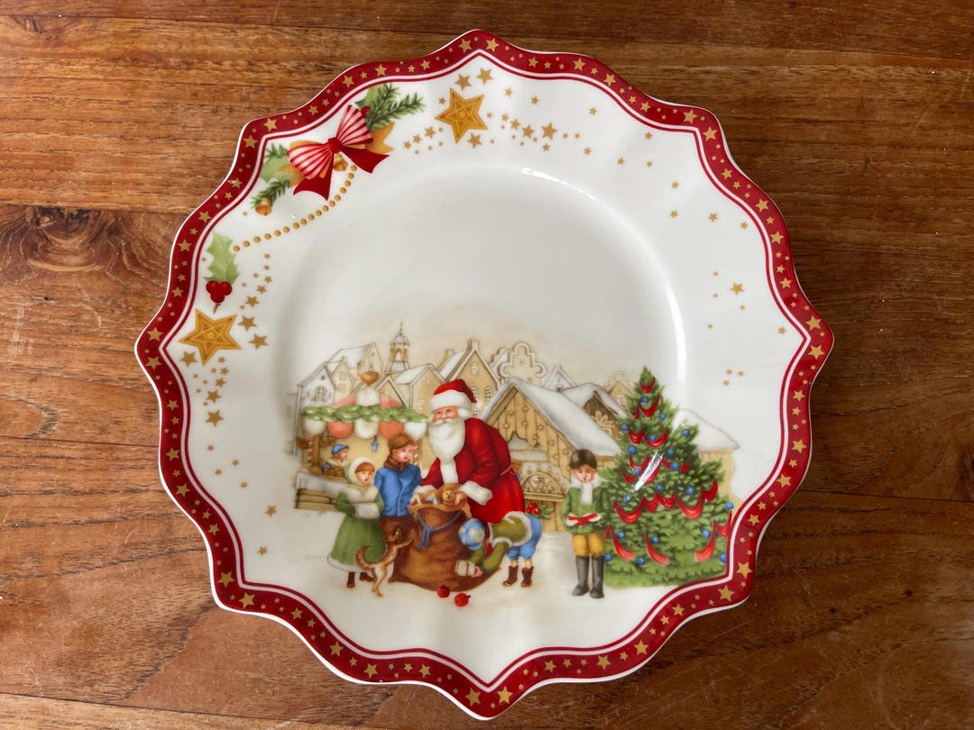 Bol Petite Villeroy & Boch Toy’s Fantasy - Porcelaine De Noël - 16,5 Cm - Décoration De Table