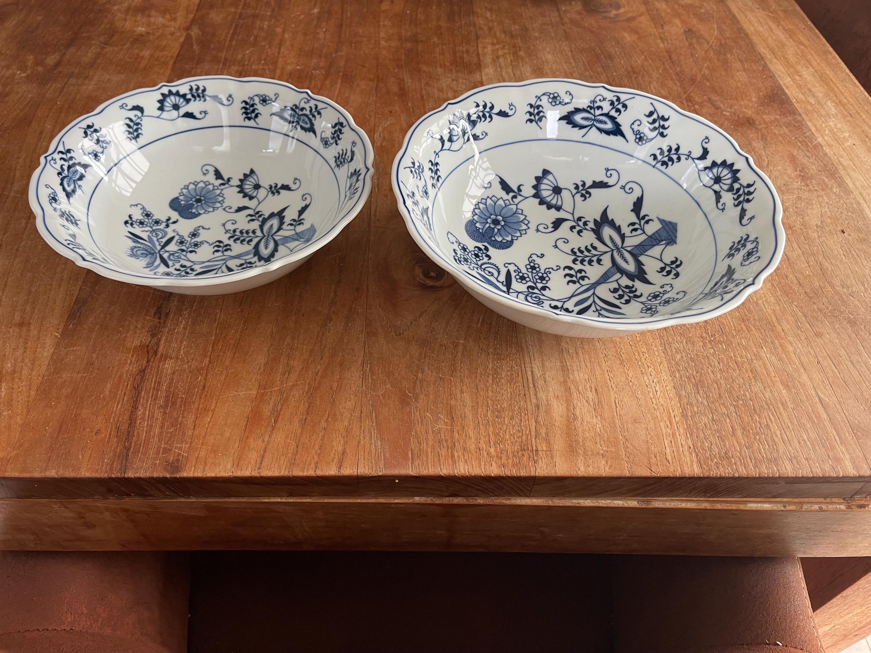 Blue Danube　ディナープレート　6枚　オマケ1枚 SET OF TWO Blue Danube Japan 10 3/8 Inch Dinner Plate 2 Sets of