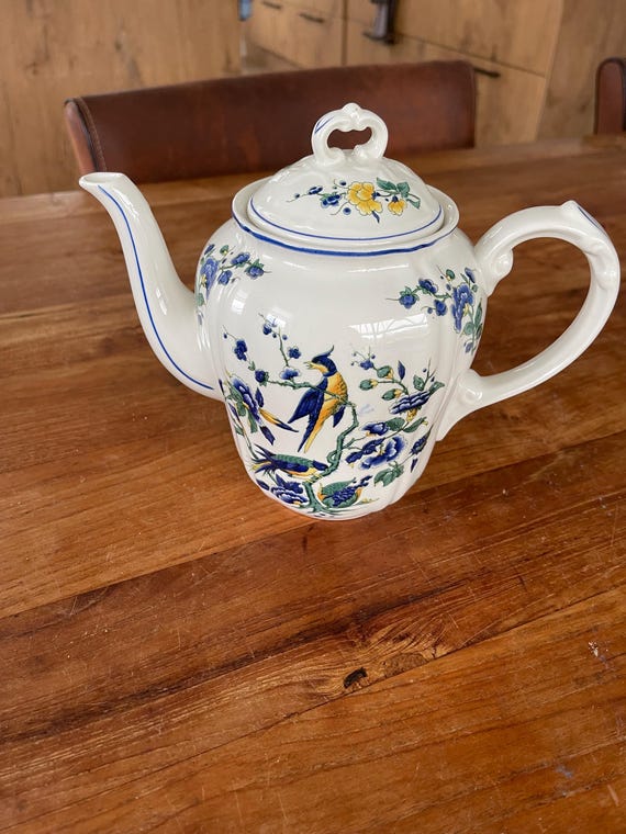 A Gorgeous Vintage Villeroy and Boch W-germany Phoenix Blau/blue