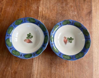 Gien France ausgebogten Schalen, Poivre et Sel, 4er Set - Etsy.de