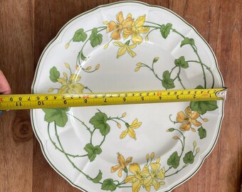 ゴージャスなビレロイ＆ボッホ「ゼラニウム マルバ」ラージディナー