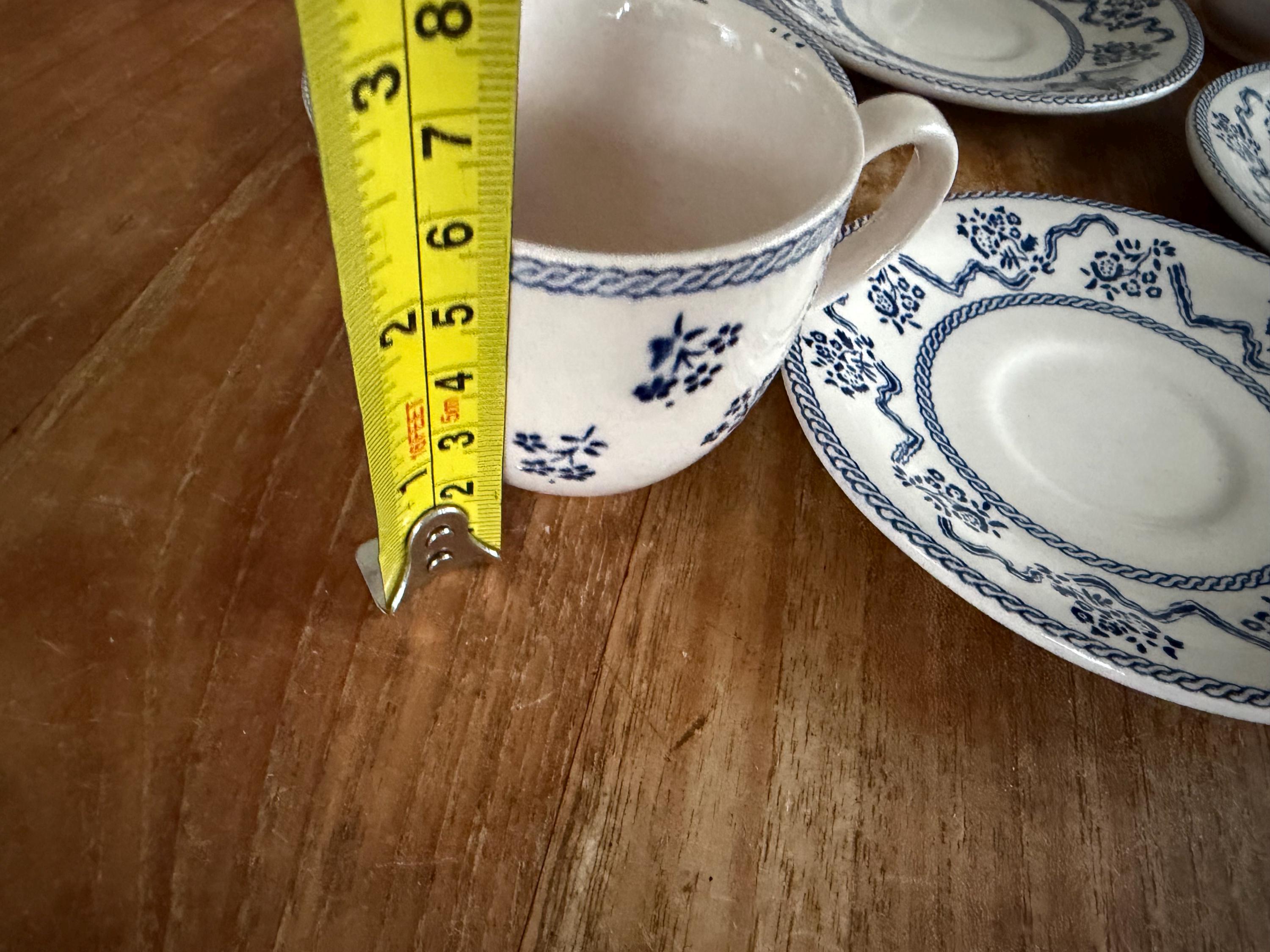 Set of 4 Vintage Johnson Brothers/bros Laura Ashley- Petite Fleur