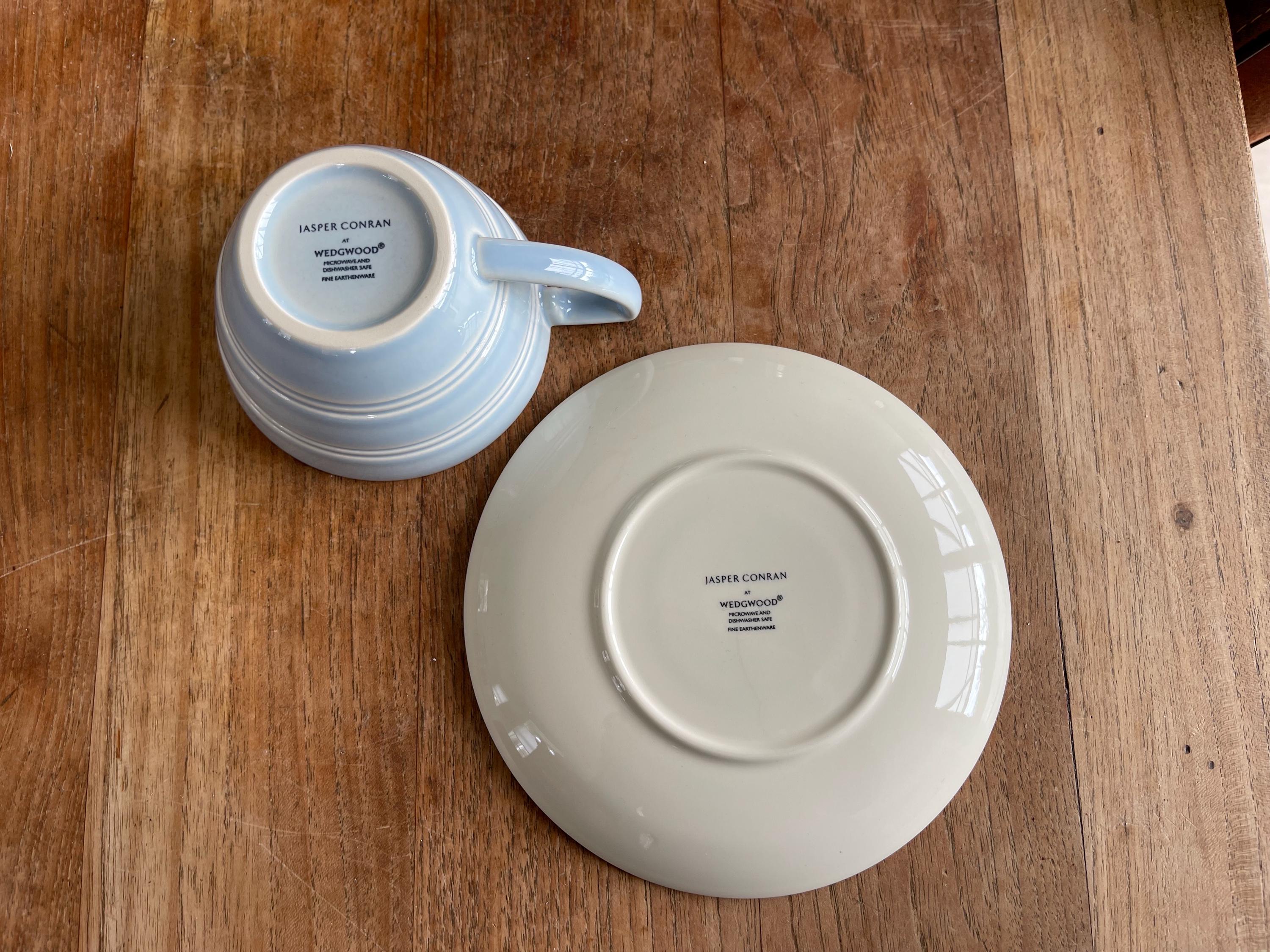 A Gorgeous Vintage Wedgwood Jasper Conran Casual Blue-tea Cup
