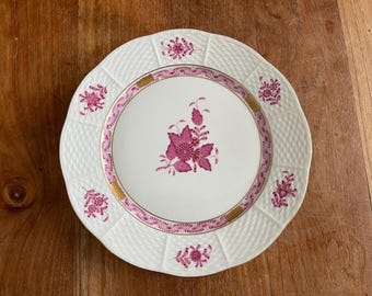 HEREND HUNGARY OPEN SUGAR BOWL ハンガリー製 Herend Sugar Bowl, Herend Hungary Fine China Porcelain Apponyi
