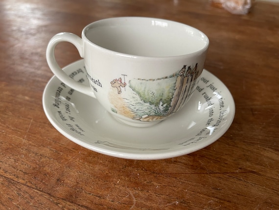 Wedgwood Beatrix Potter- Peter Rabbit-tea Cup With Saucer-teacup