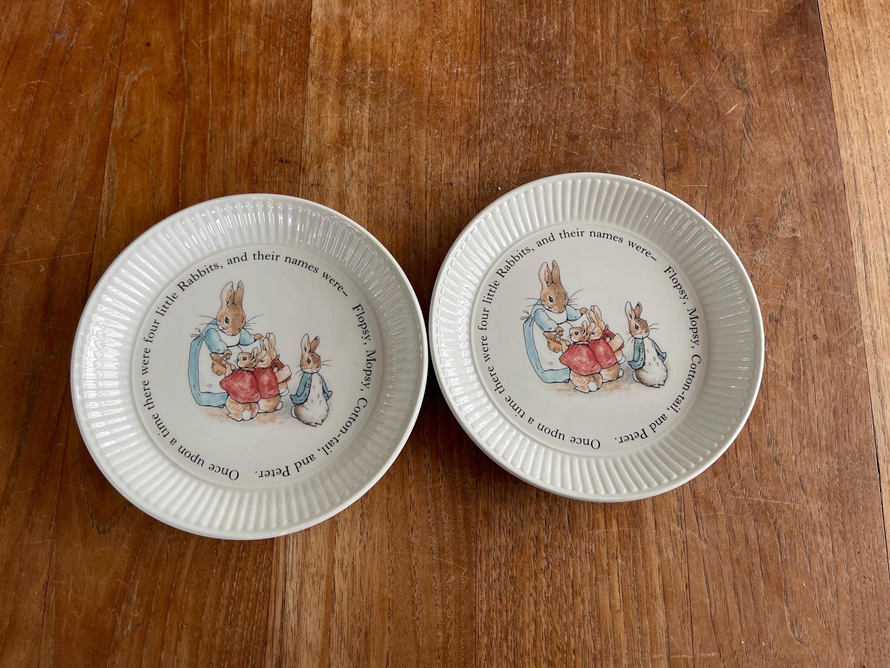 Service De Table 3 Pièces Beatrix Potter Peter Rabbit - Céramique, Décor Relief, Lave-vaisselle - Cadeau Enfant - 10