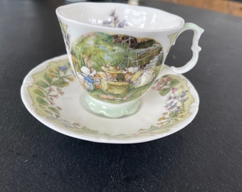 Royal Doulton Brambly Hedge 1996,1997,1998,1999 Year Plate - 1st