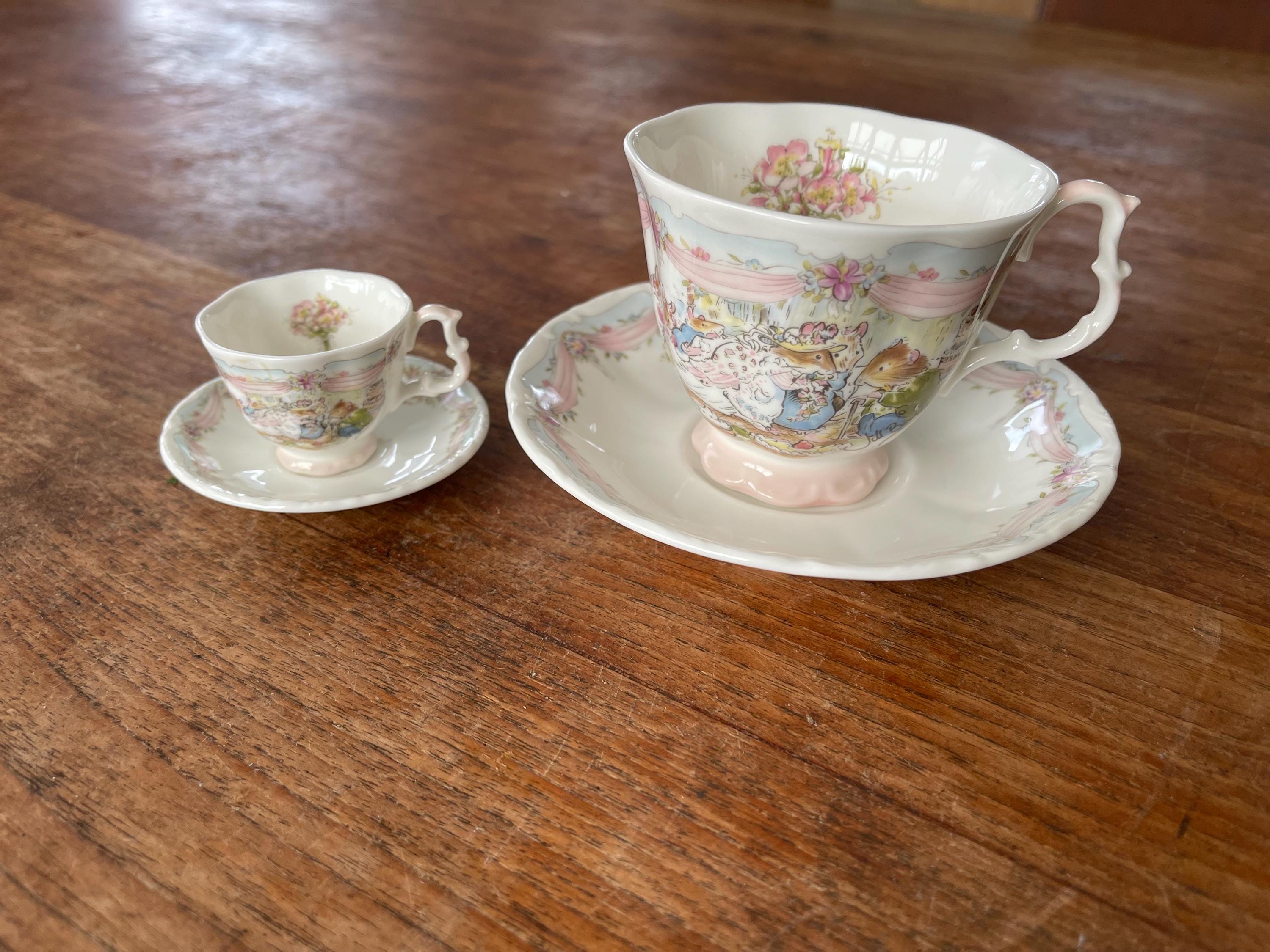 Brambly Hedge Wedding Cup and Saucer - Etsy