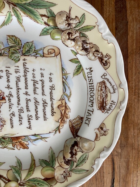 ロイヤルドルトンブランブリーヘッジザレシピプレートコレクション