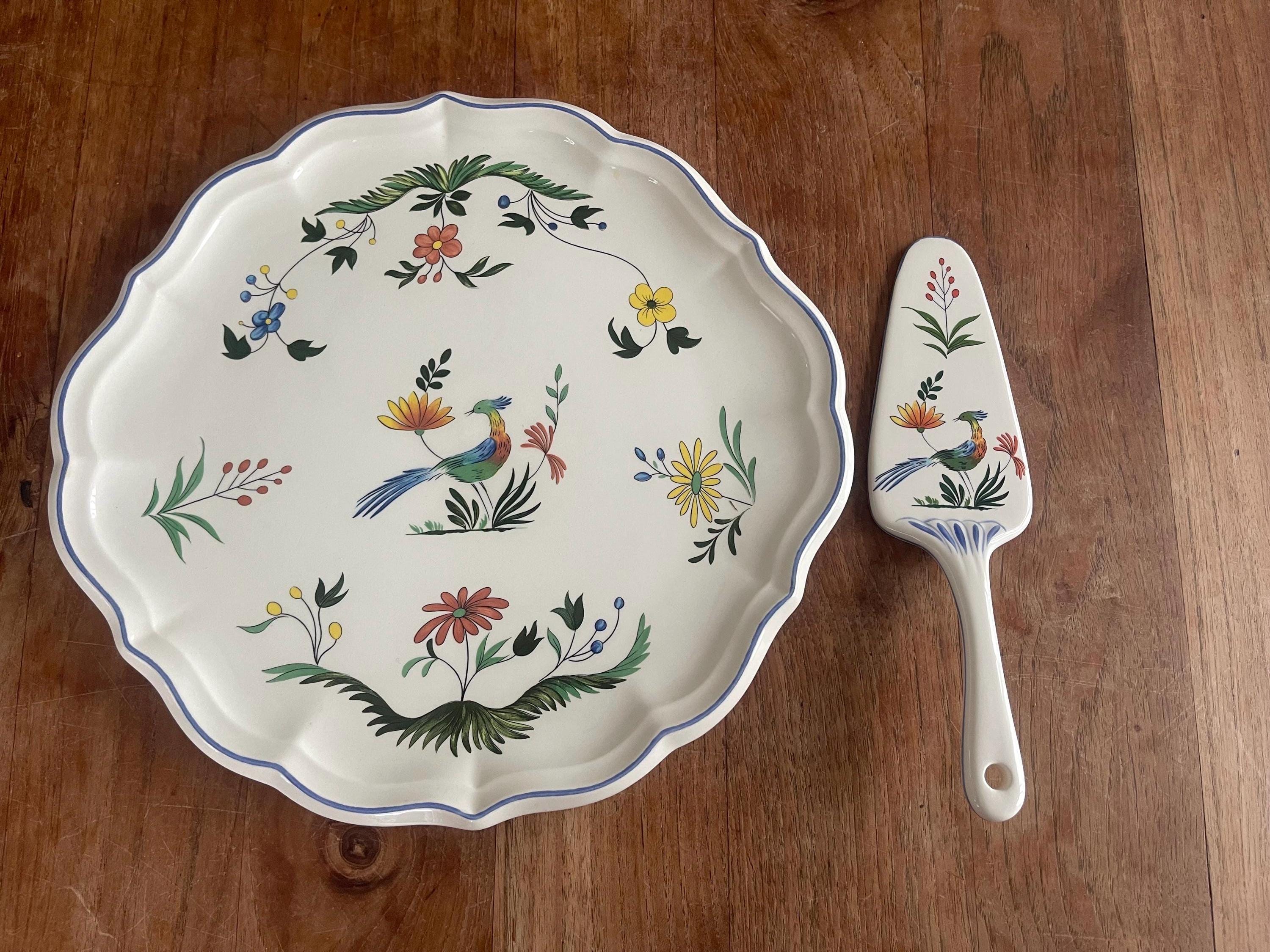 GIEN ディナープレートOiseauDepareillees 2枚セット GIEN ディナープレートOiseauDepareillees 2枚セット