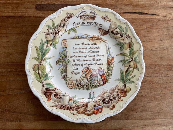 ロイヤルドルトンブランブリーヘッジザレシピプレートコレクション