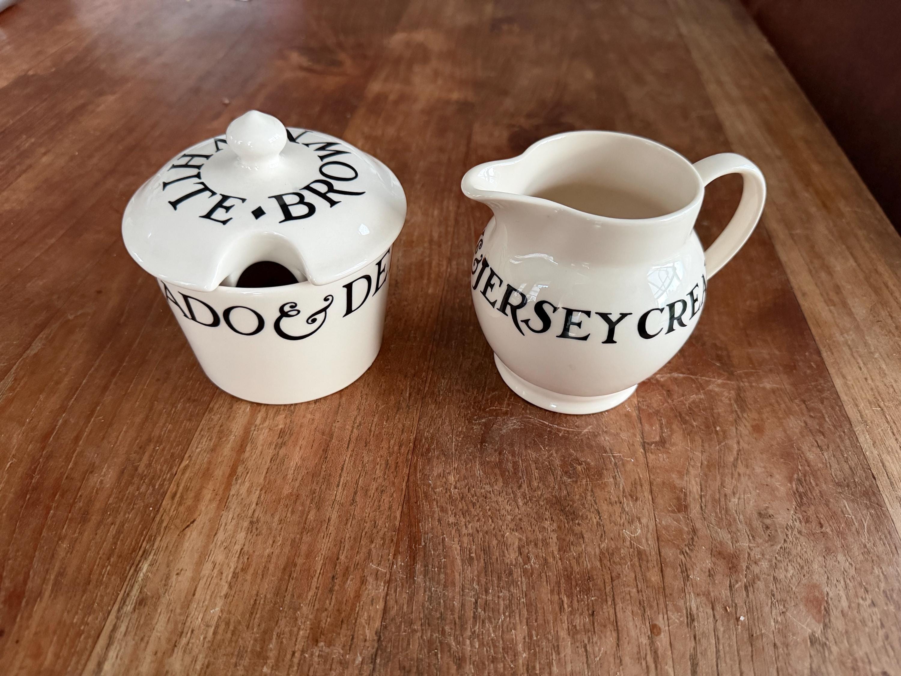 Gorgeous Emma Bridgewater Black Toast & Marmalade Sugar Bowl and
