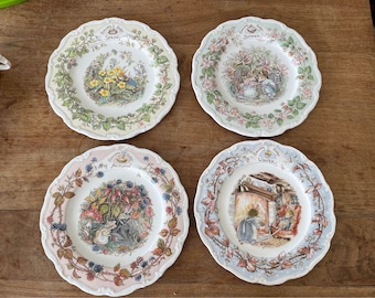 ブランブリーヘッジ ミッドウィンターシリーズ プレート 4枚セット