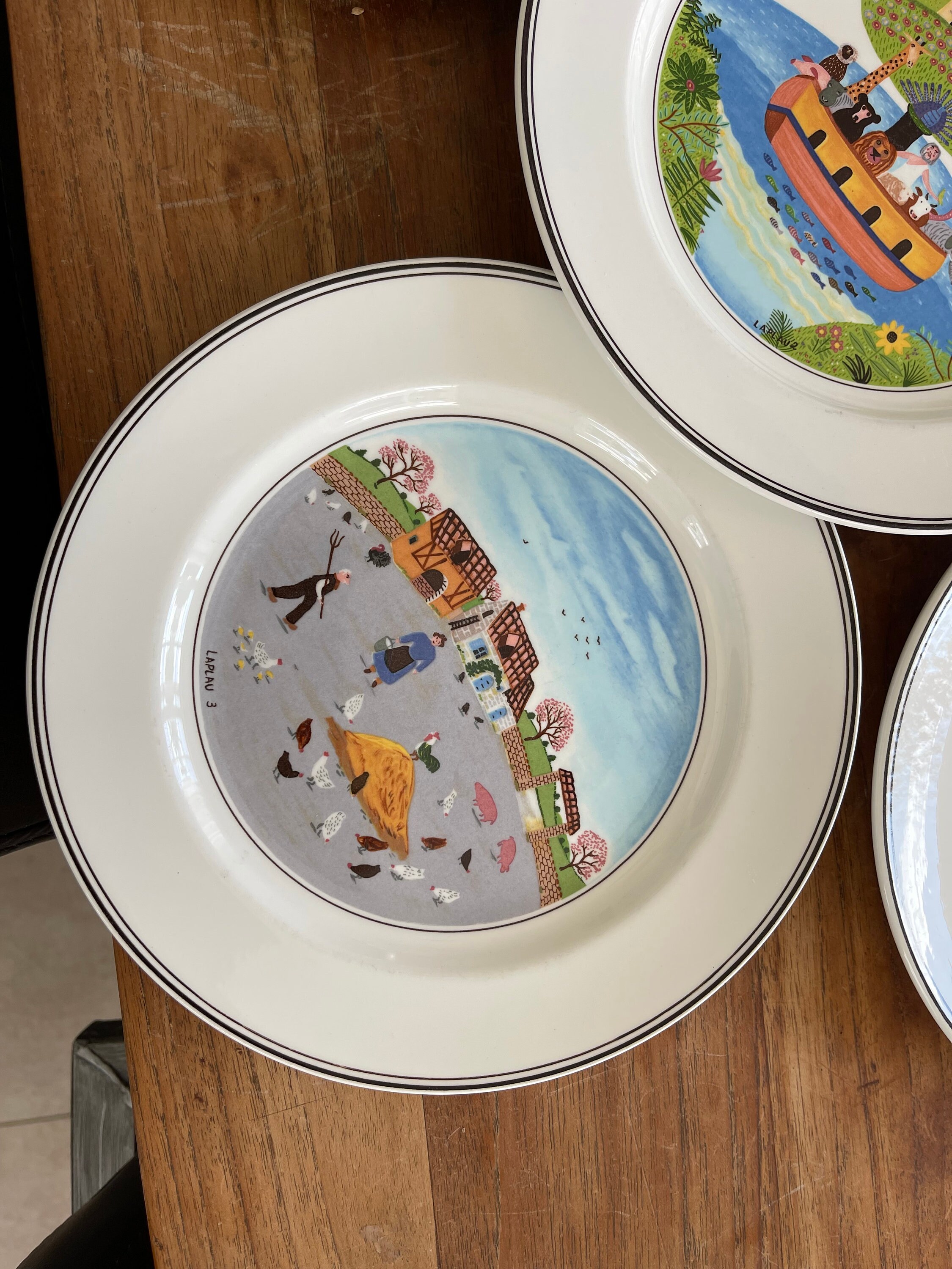 Set of 6 - Villeroy & Boch Country Collection - Design Naif